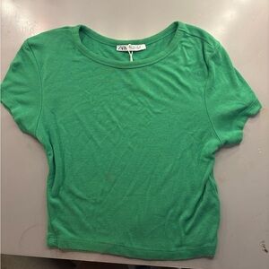 Zara Green Tee